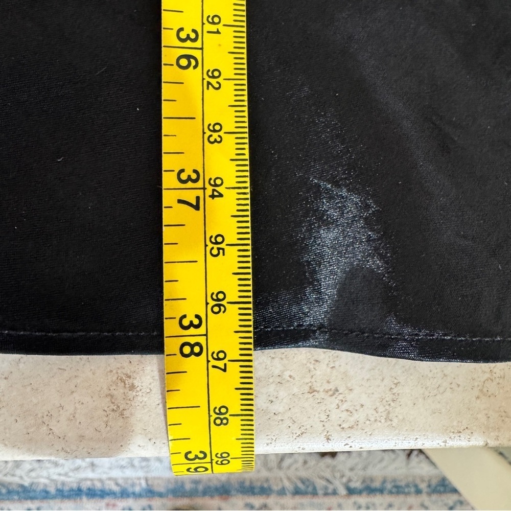 J Crew Black V Neck Short Cap Sleeve Knee Length Slip Dress Womens Size 6 - Picture 12 of 15